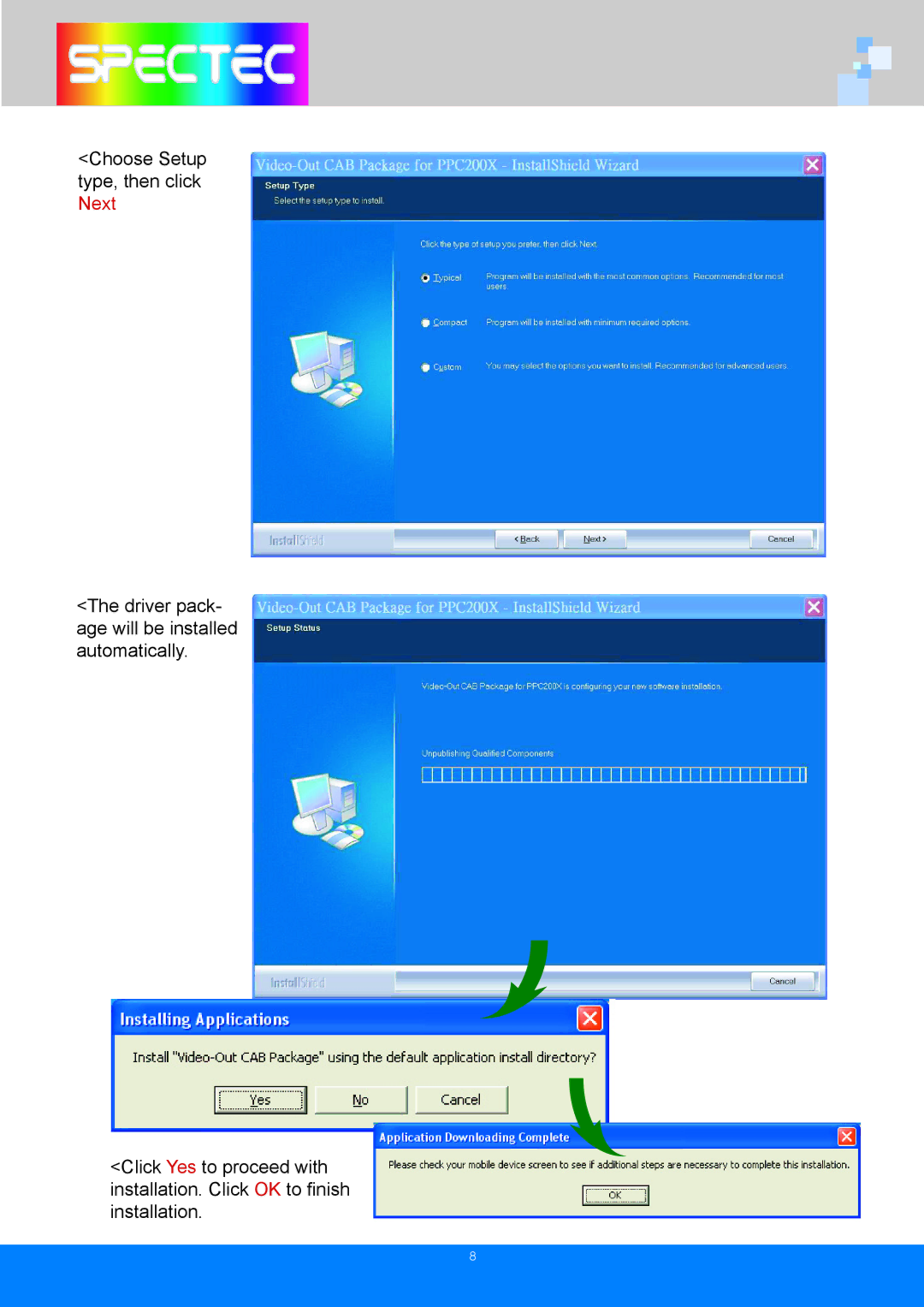 Spectec Computer Video-Out Card user manual 