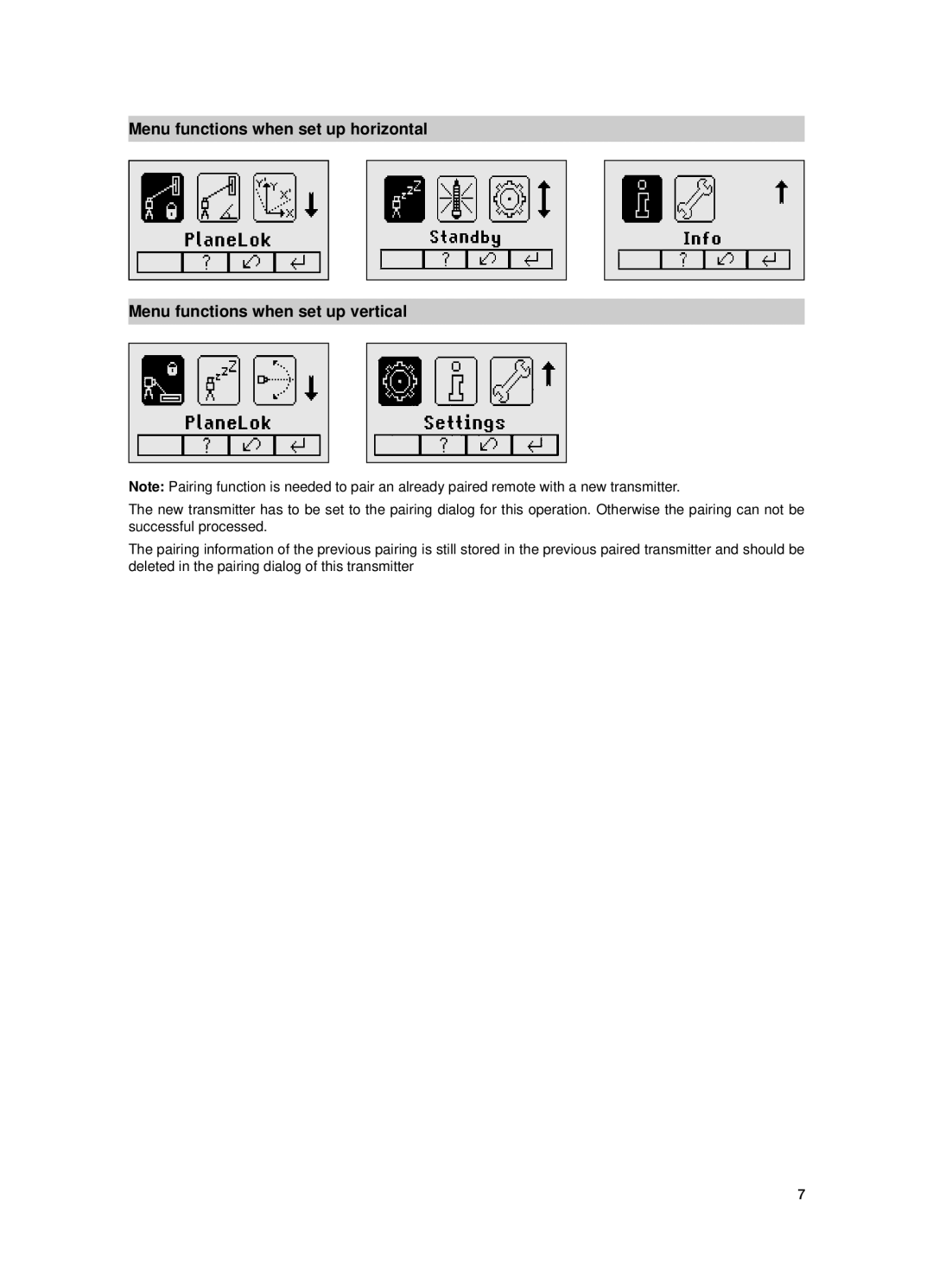 Spectra GL612 manual 