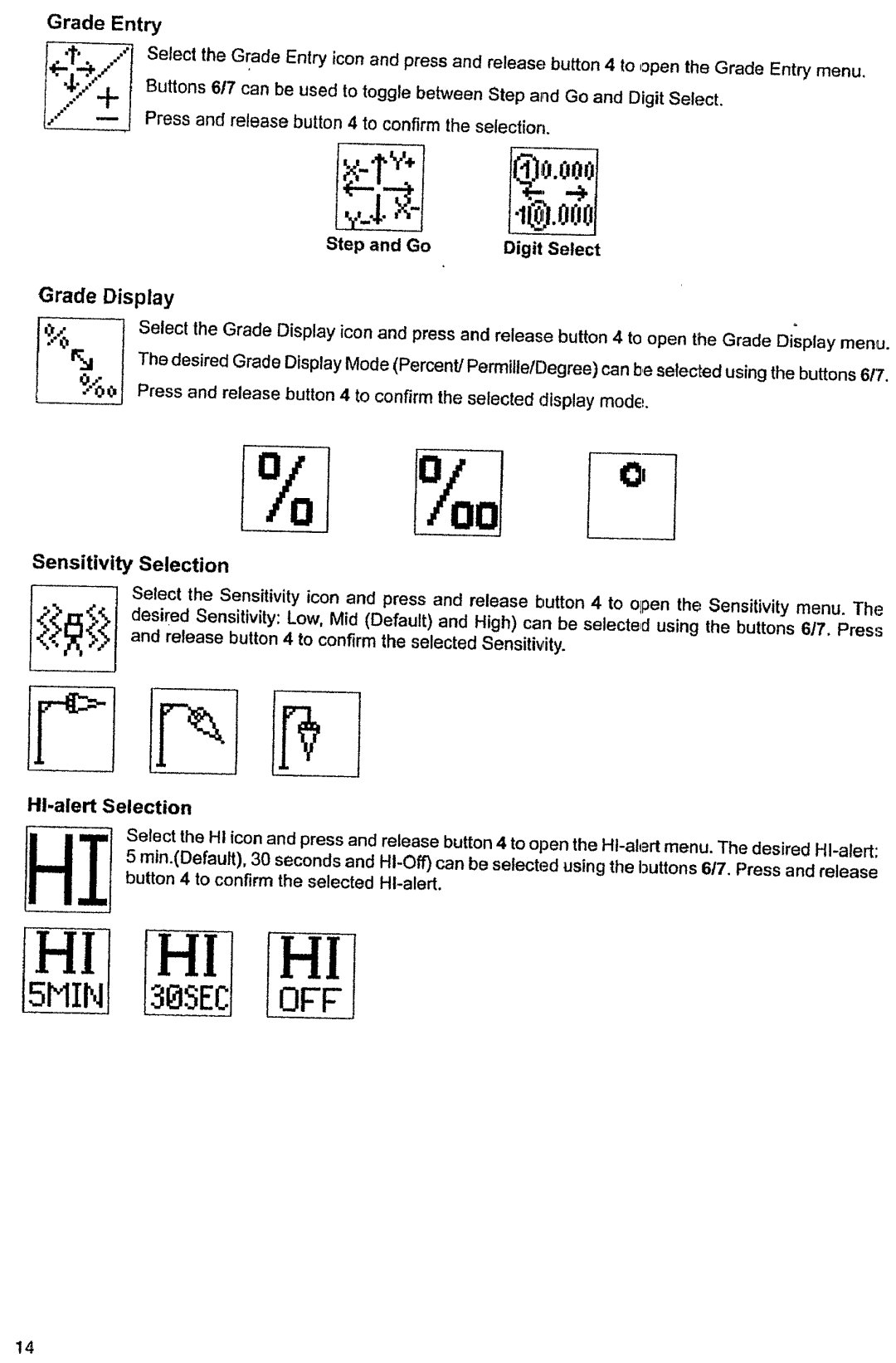 Spectra GL622 manual 