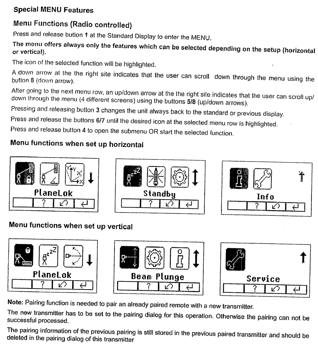 Spectra GL622 manual 