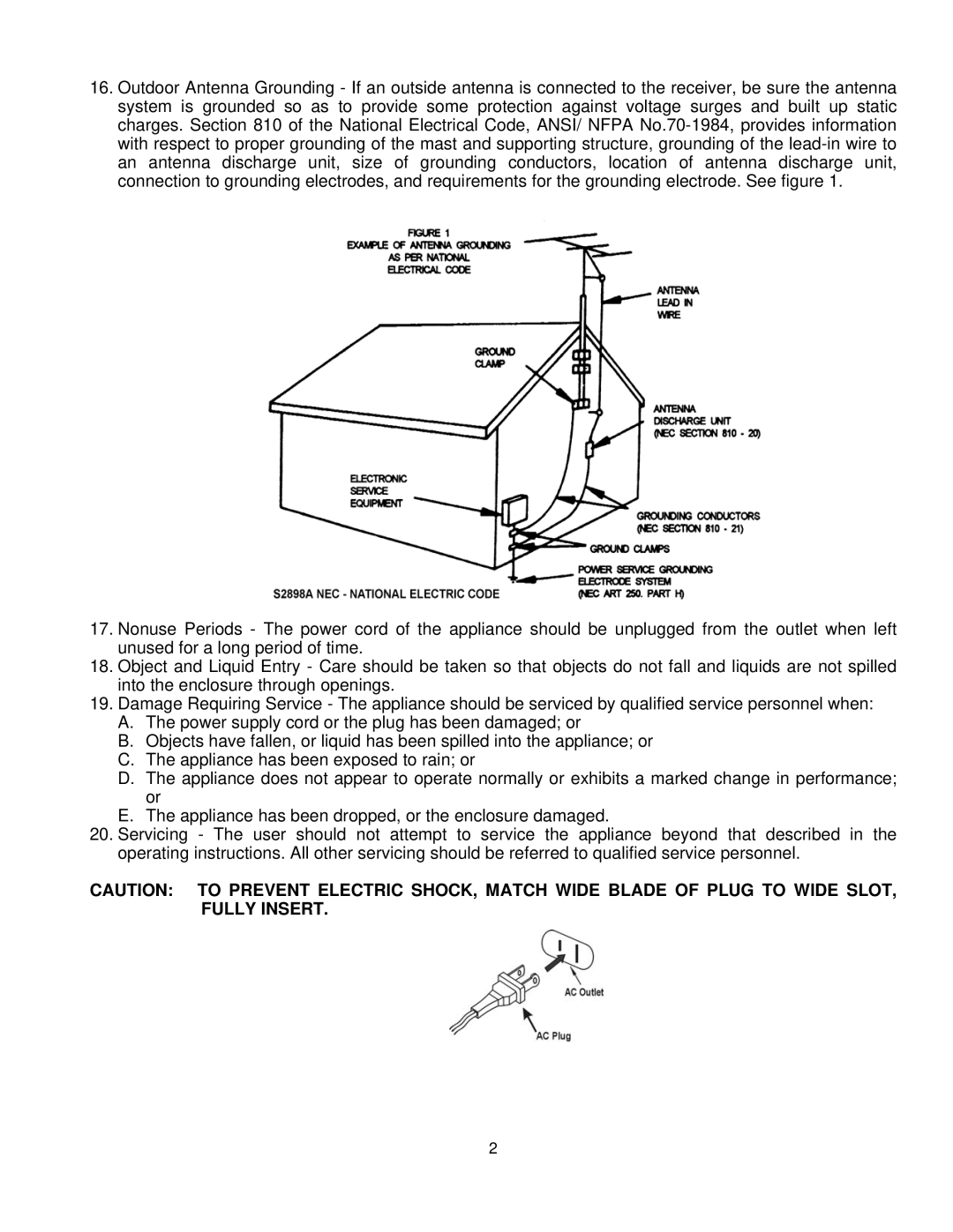 Spectra KT2053 owner manual 