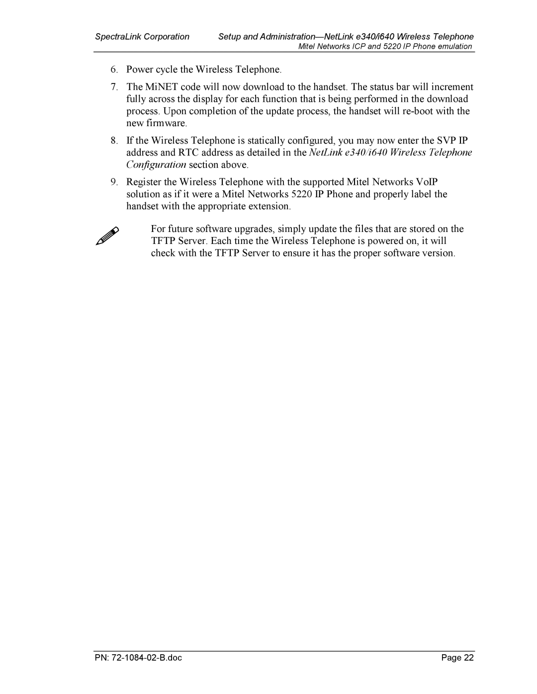 SpectraLink manual PN 72-1084-02-B.doc 