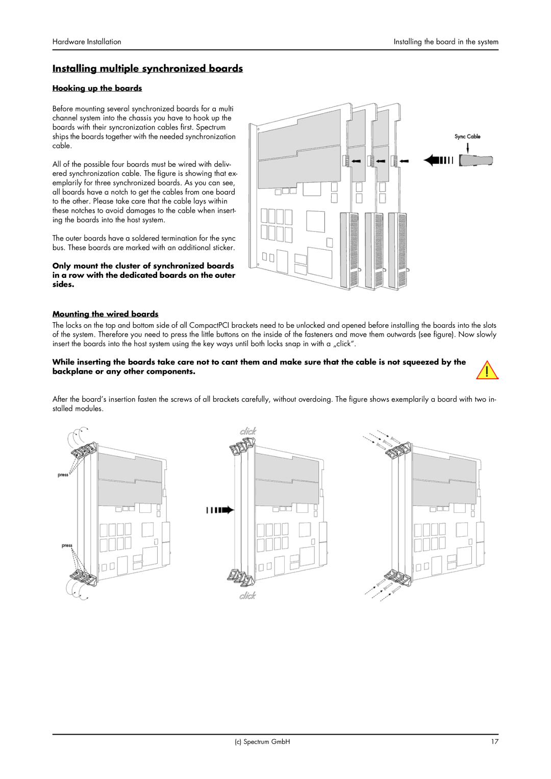 Spectrum Brands MC.31XX manual Installing multiple synchronized boards 