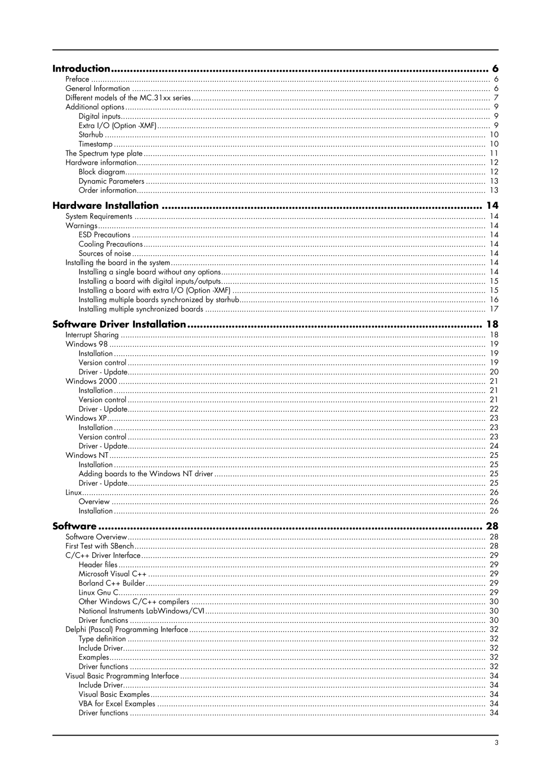 Spectrum Brands MC.31XX manual Introduction, Hardware Installation, Software Driver Installation 