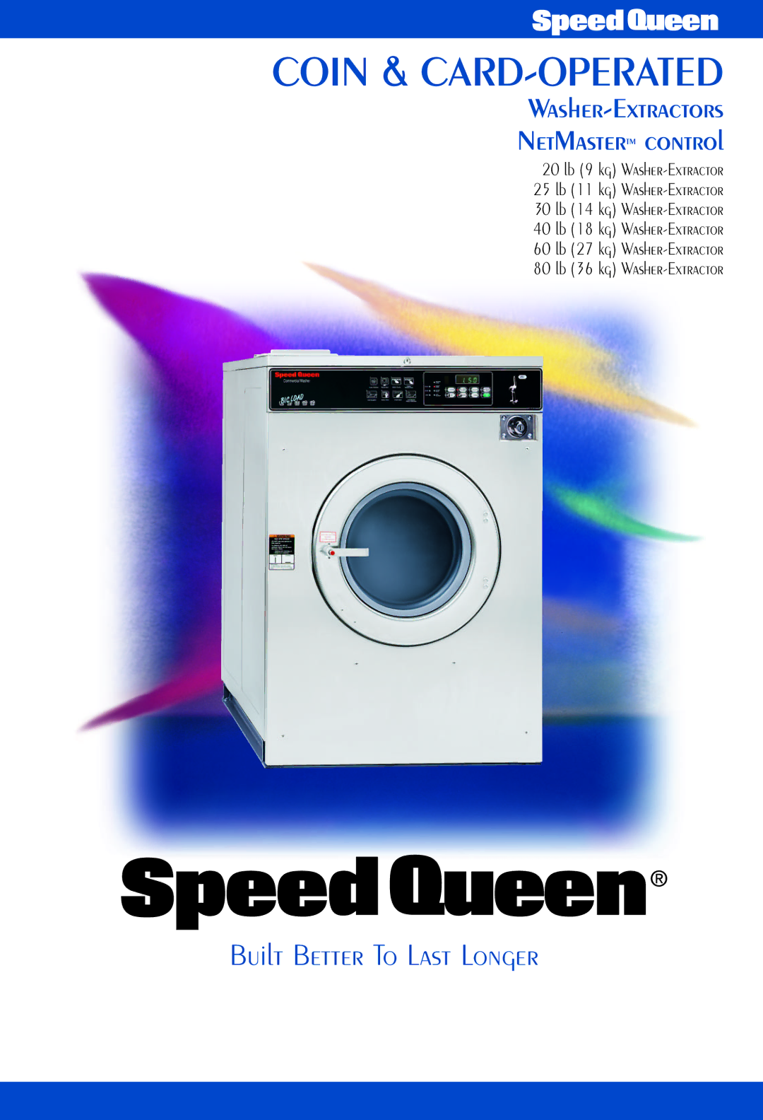 Speed Queen 20 lb manual Qwert 