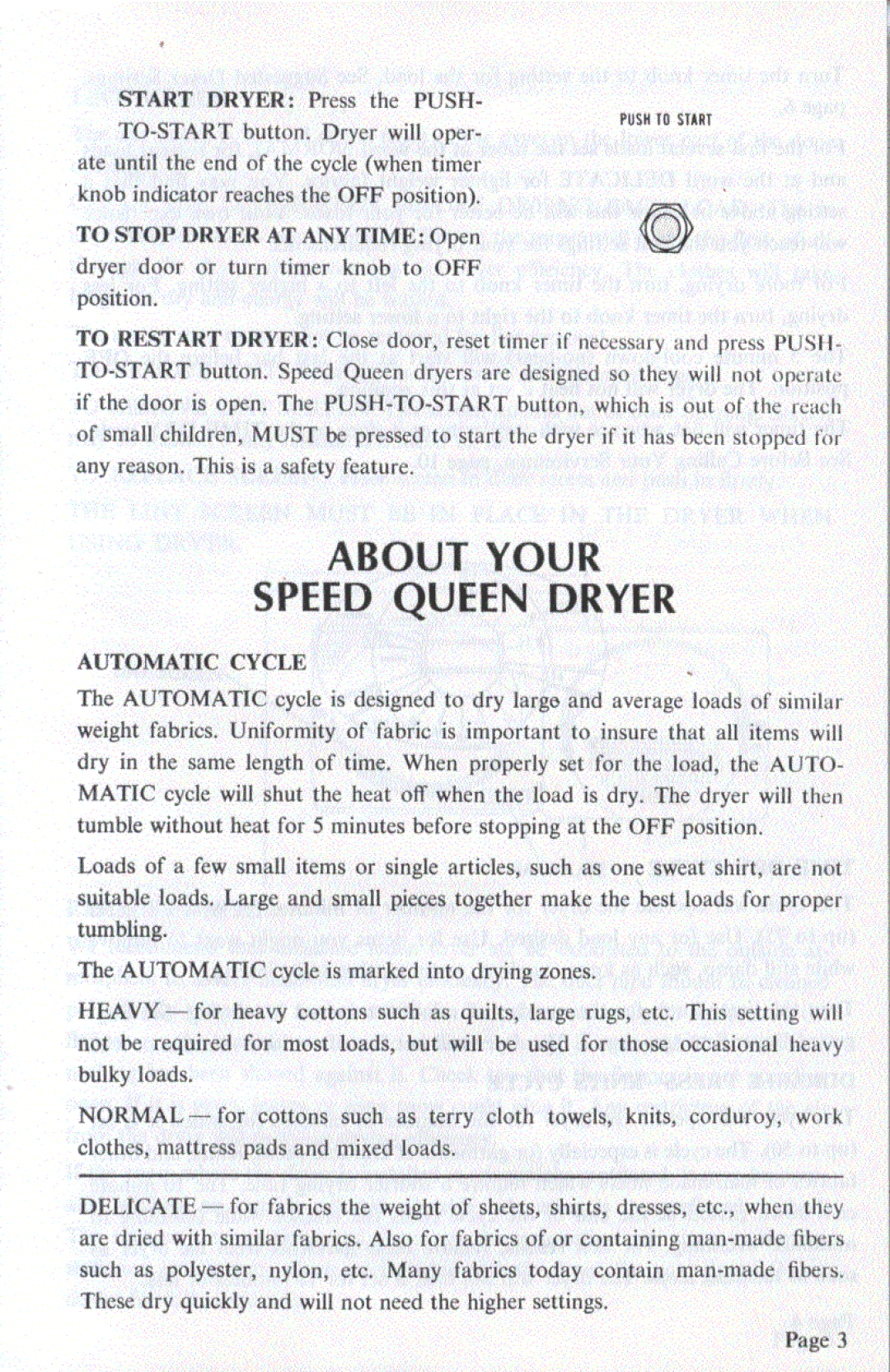 Speed Queen HE4070, HG4080 manual 