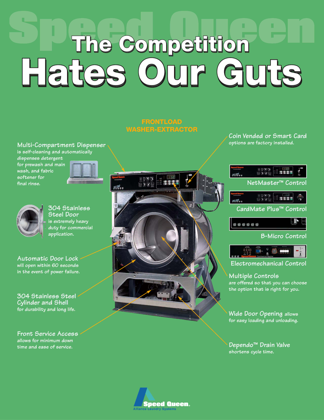 Speed Queen NetMaster manual Hates Our Guts 