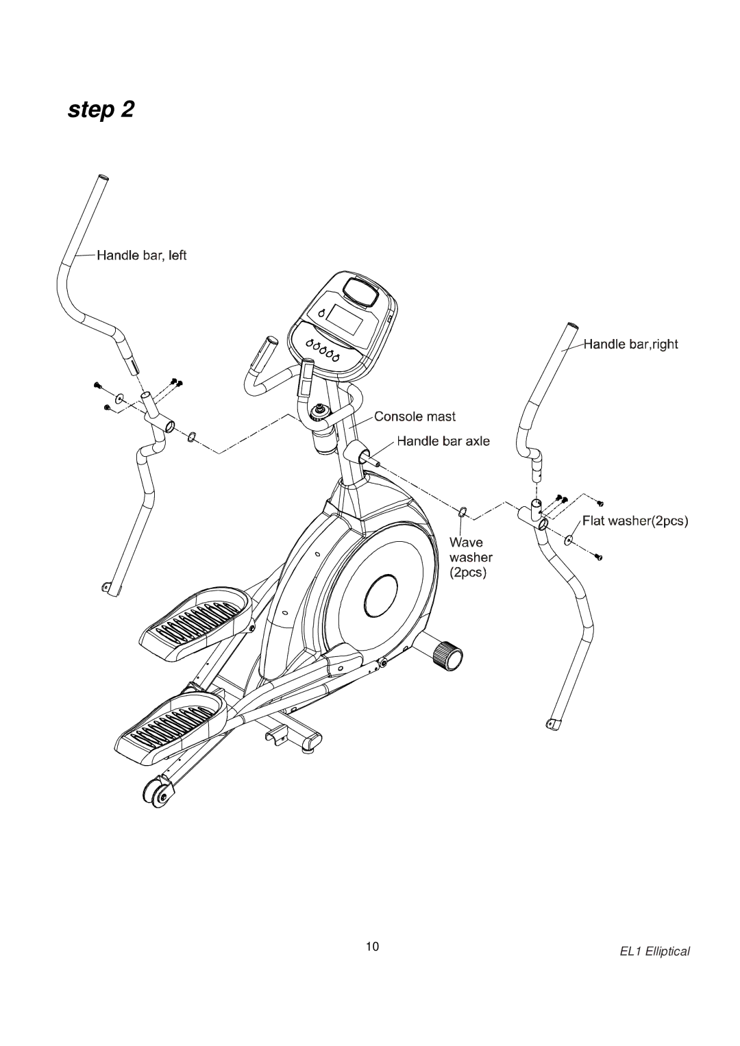 Spirit EL1 owner manual Step 