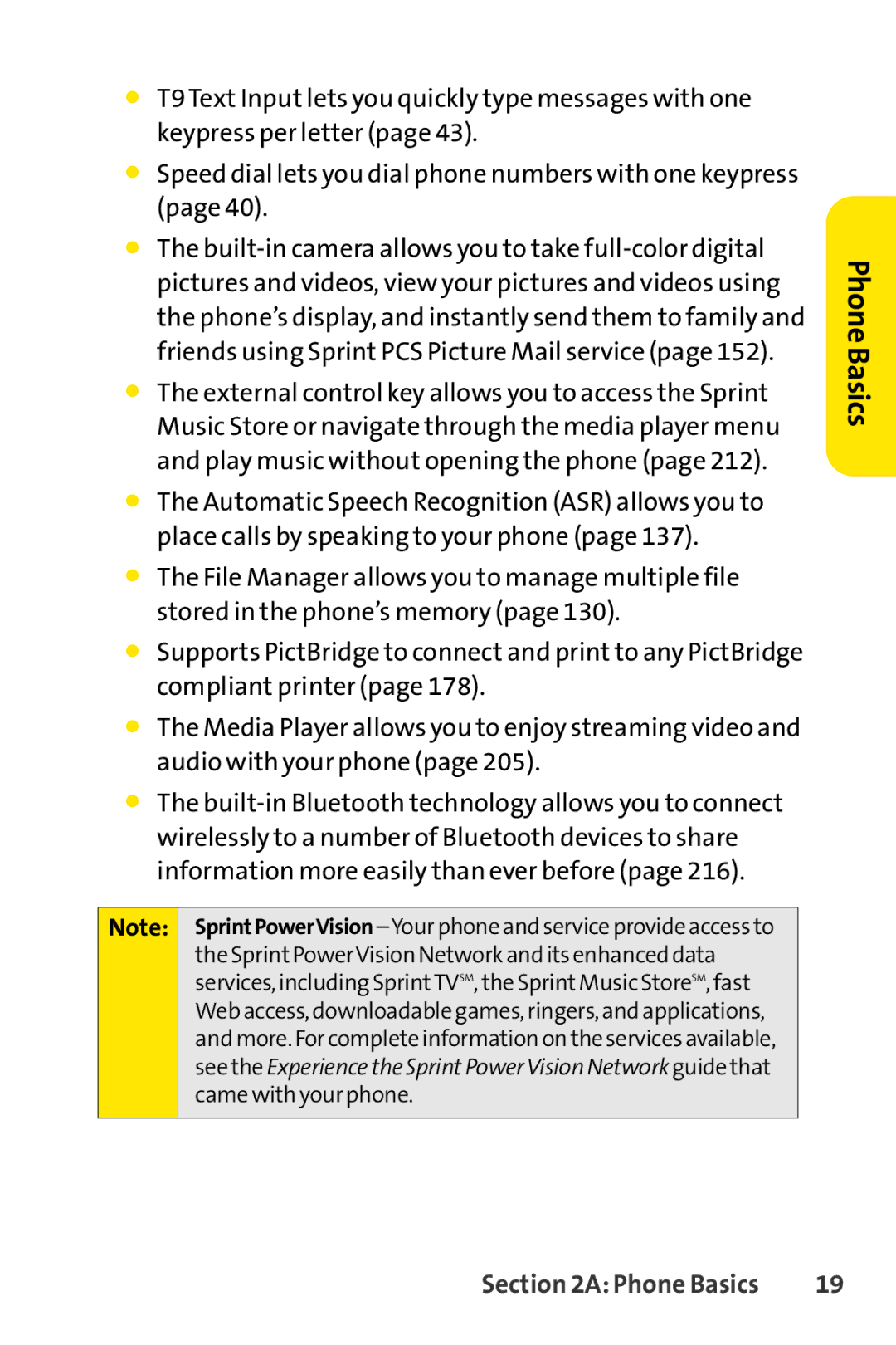 Spirit M1 manual PhoneBasics 