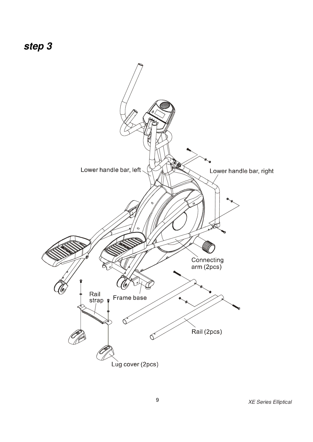 Spirit XE 125 owner manual Step 