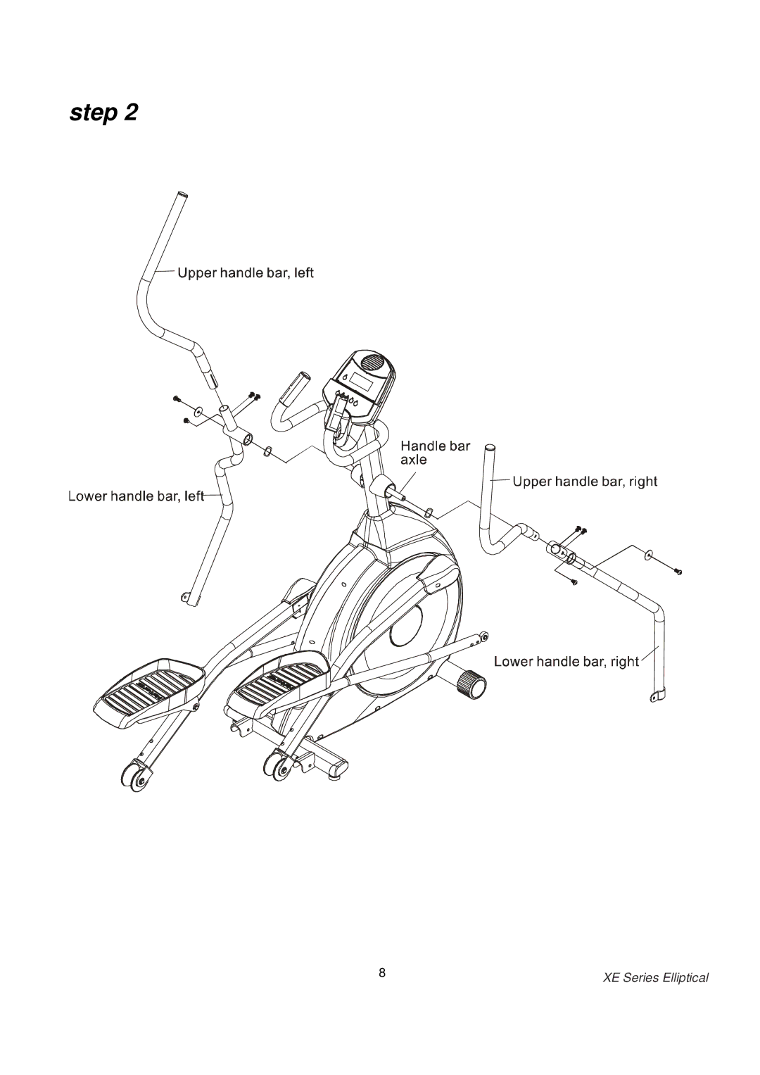 Spirit XE 125 owner manual Step 