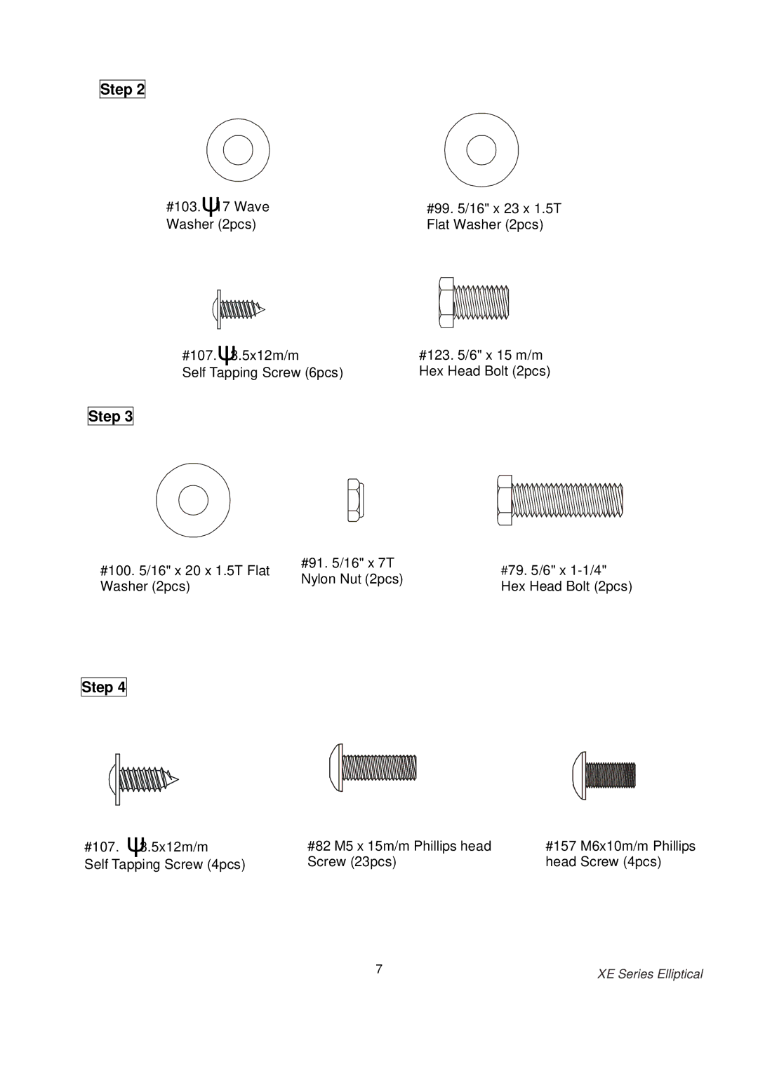 Spirit XE400 owner manual Step 