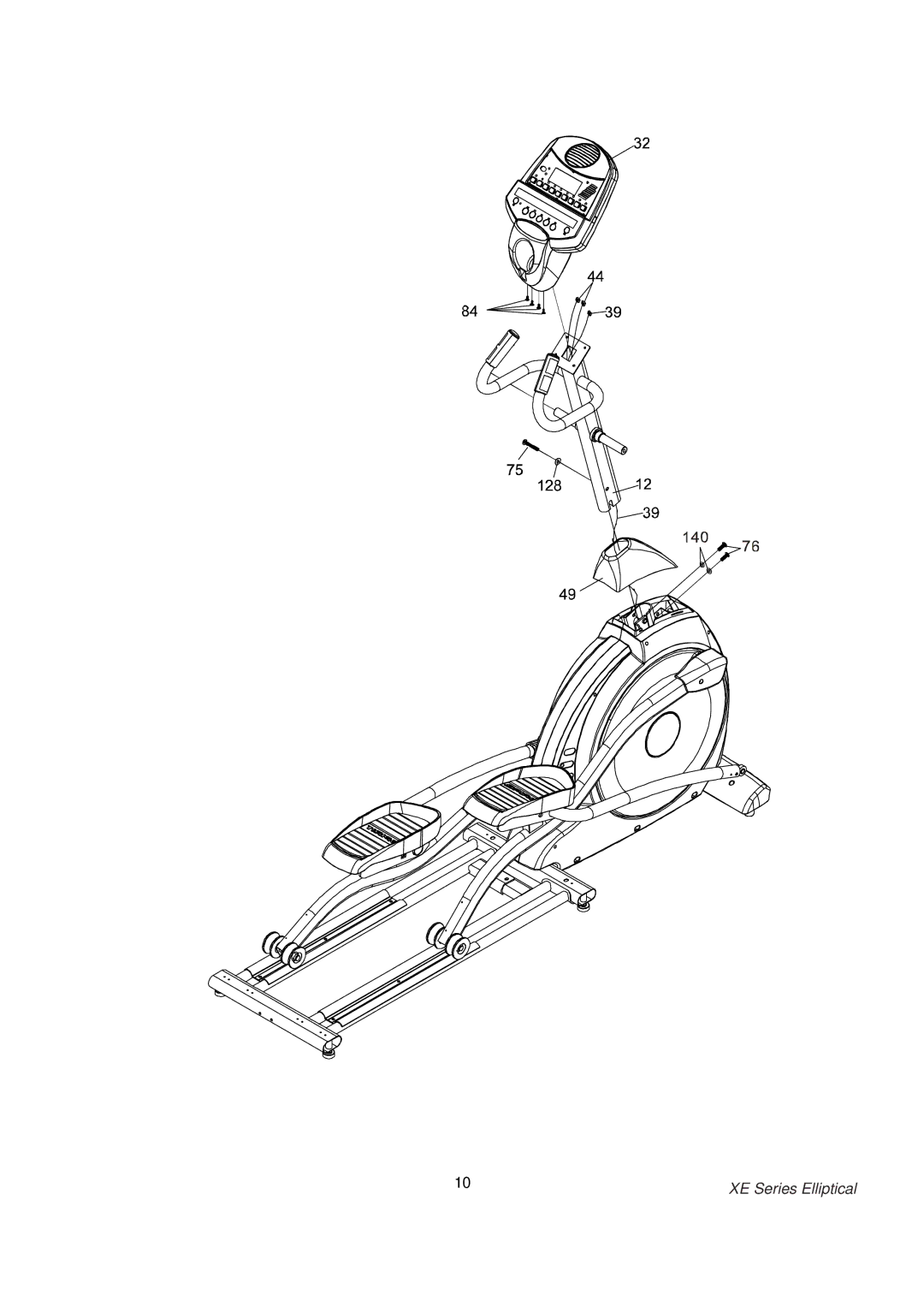 Spirit XE700 owner manual XE Series Elliptical 