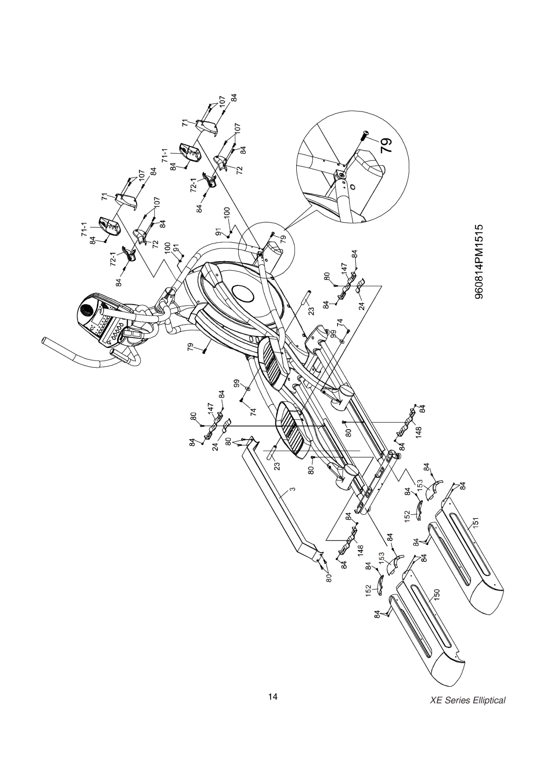 Spirit XE700 owner manual XE Series Elliptical 