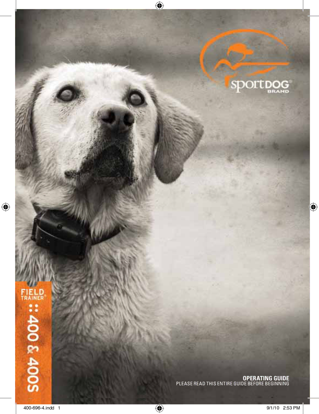 SportDOG 400 & 400S manual Operating Guide 