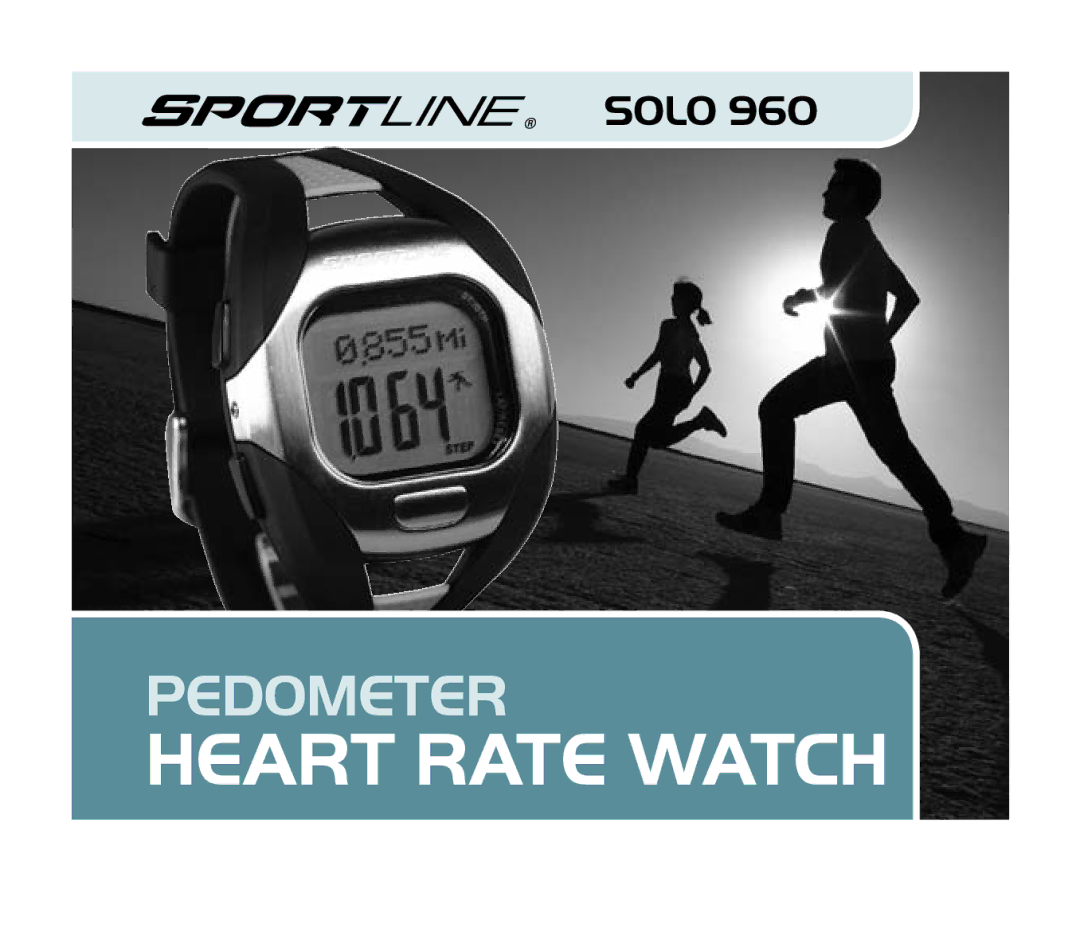 Sportline 960 manual Heart Rate watch 