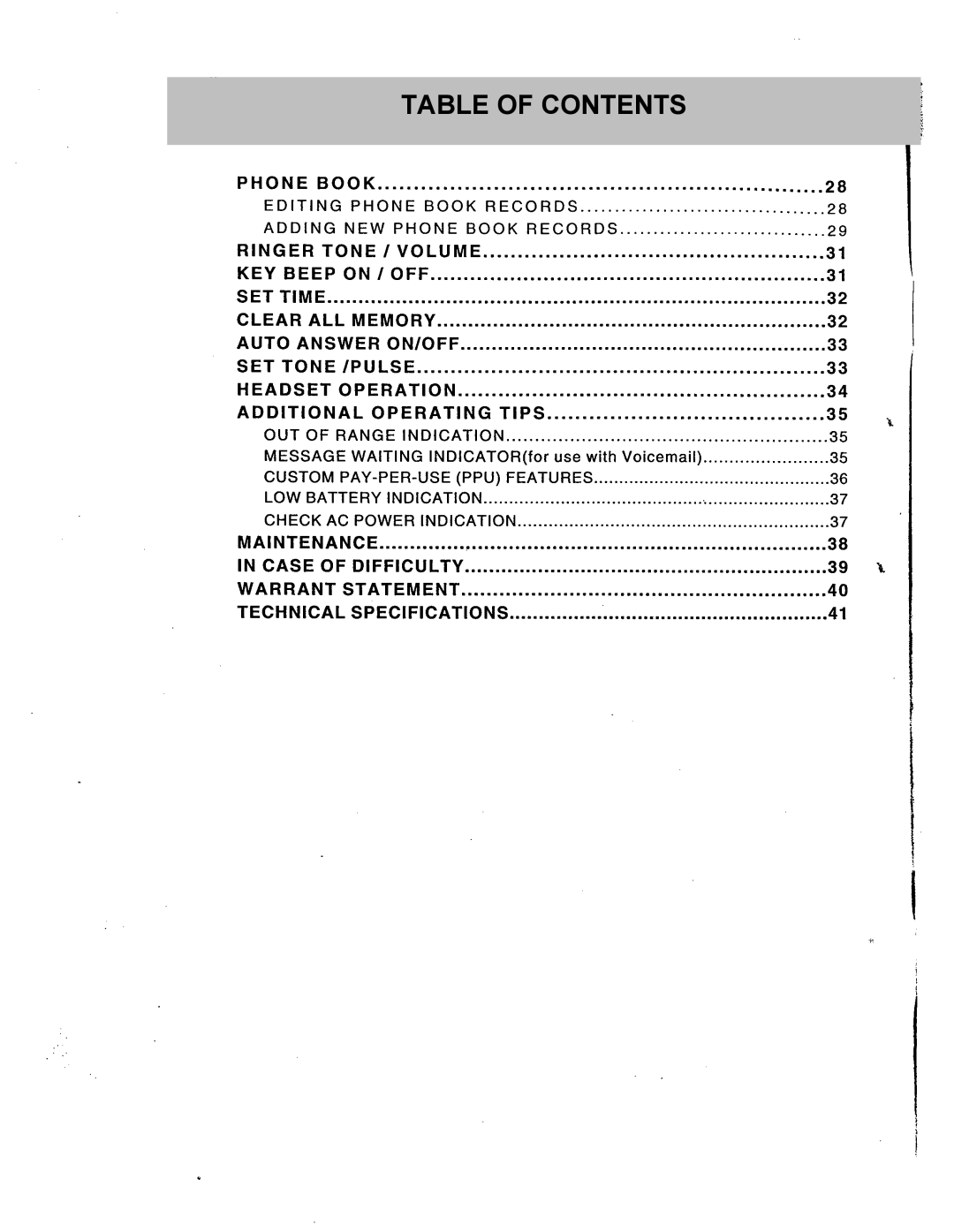 Sprint Nextel 1733 manual Table of Contents O N E Book 