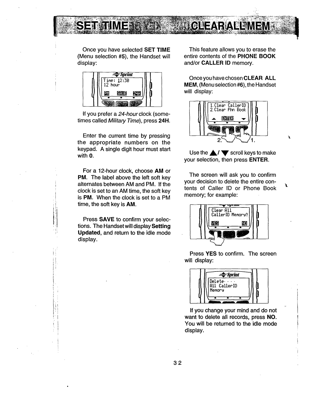 Sprint Nextel 1733 manual 