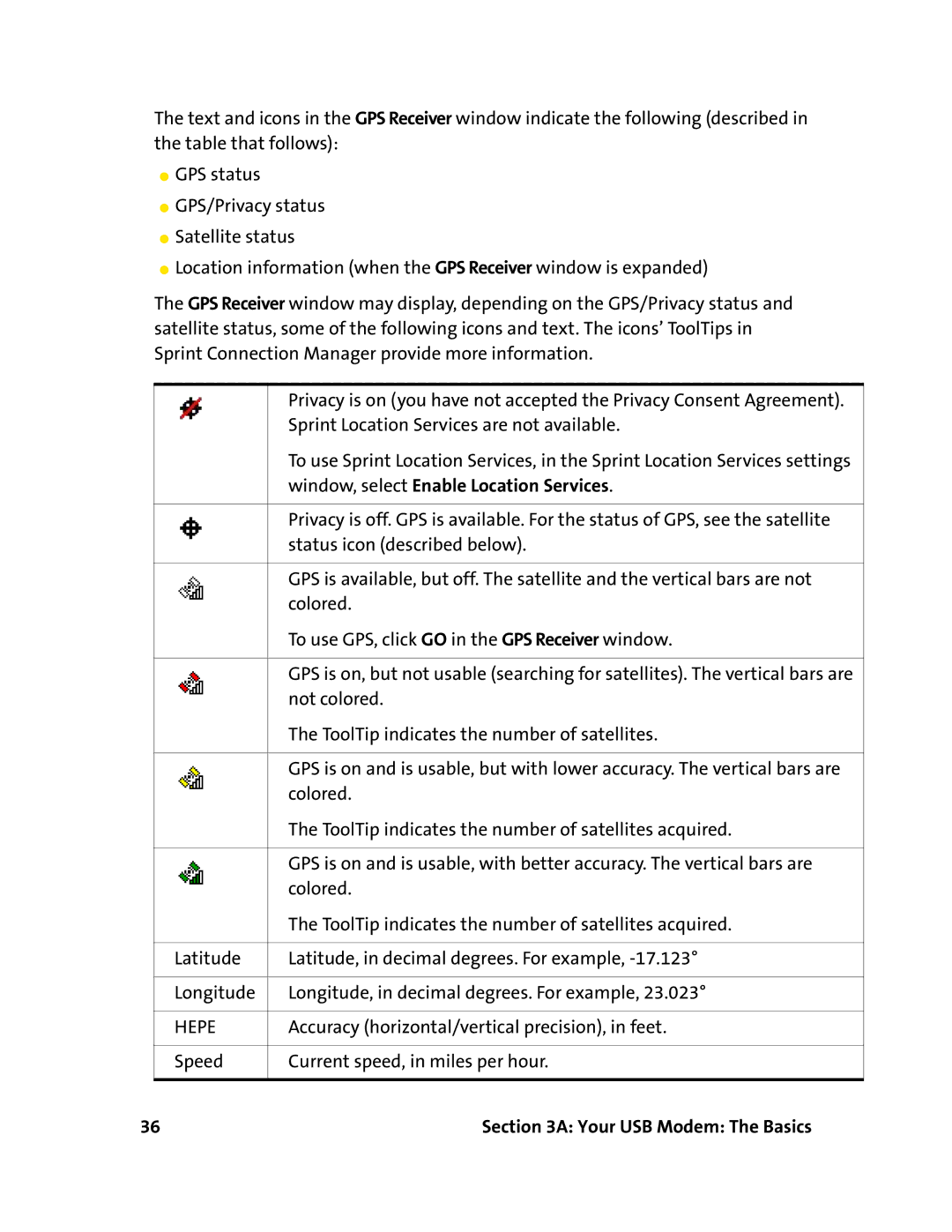 Sprint Nextel 595U manual Window, select Enable Location Services, Hepe 