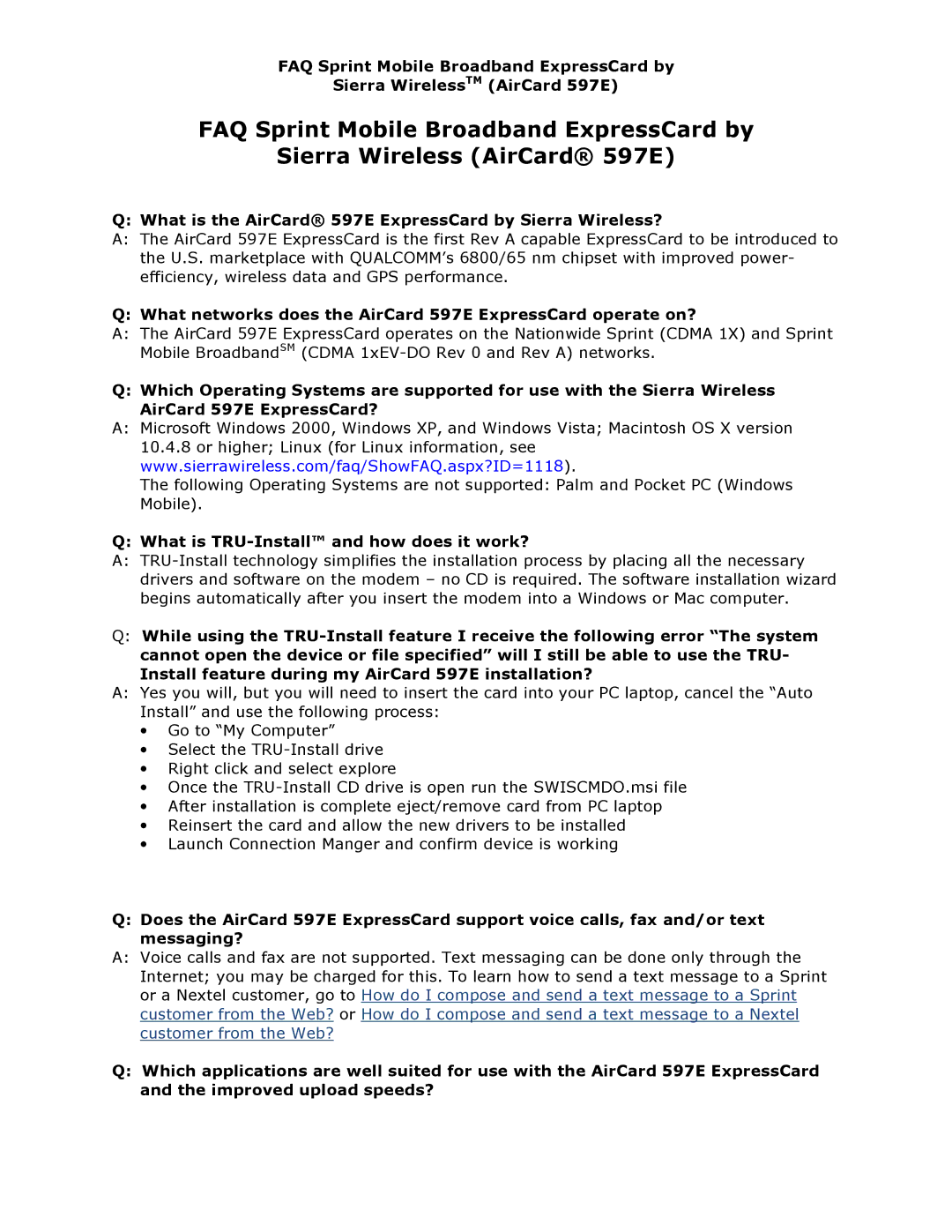 Sprint Nextel 597E manual =IA = @IA =1 