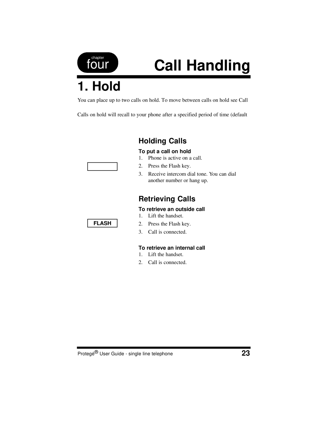 Sprint Nextel 699031 manual Holding Calls, Retrieving Calls 