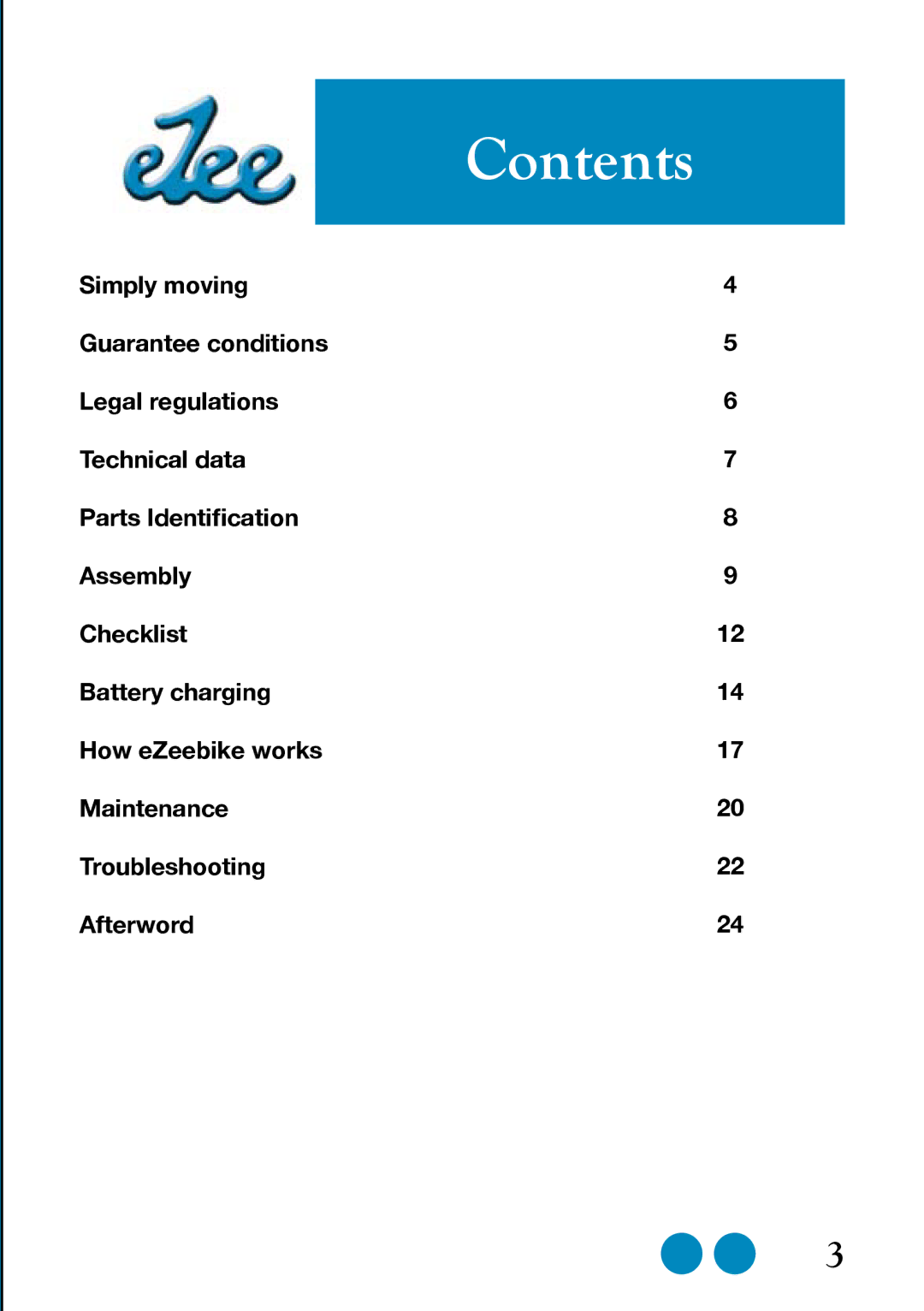 Sprint Nextel Bike user manual Contents 