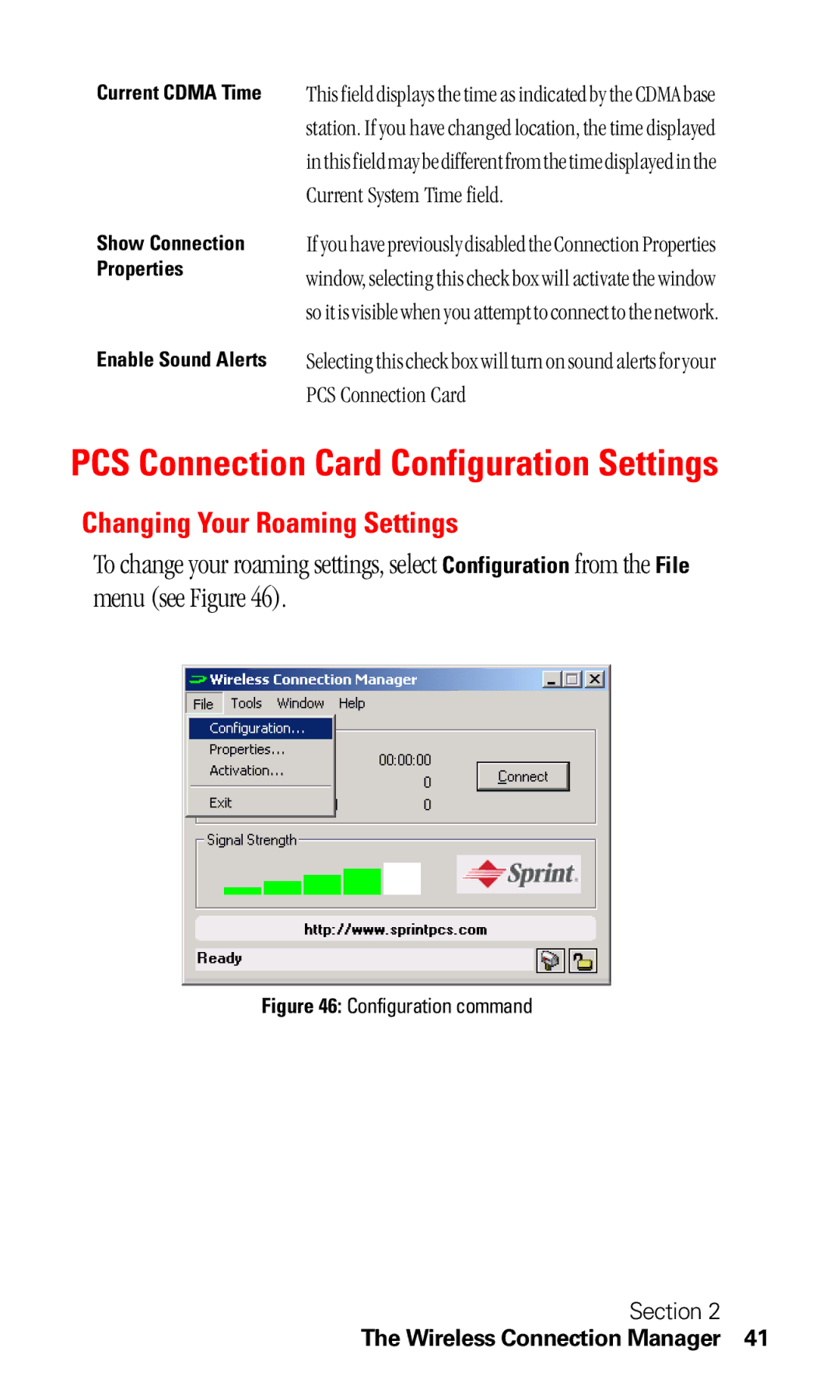 Sprint Nextel C201 manual Changing Your Roaming Settings, Enable Sound Alerts 