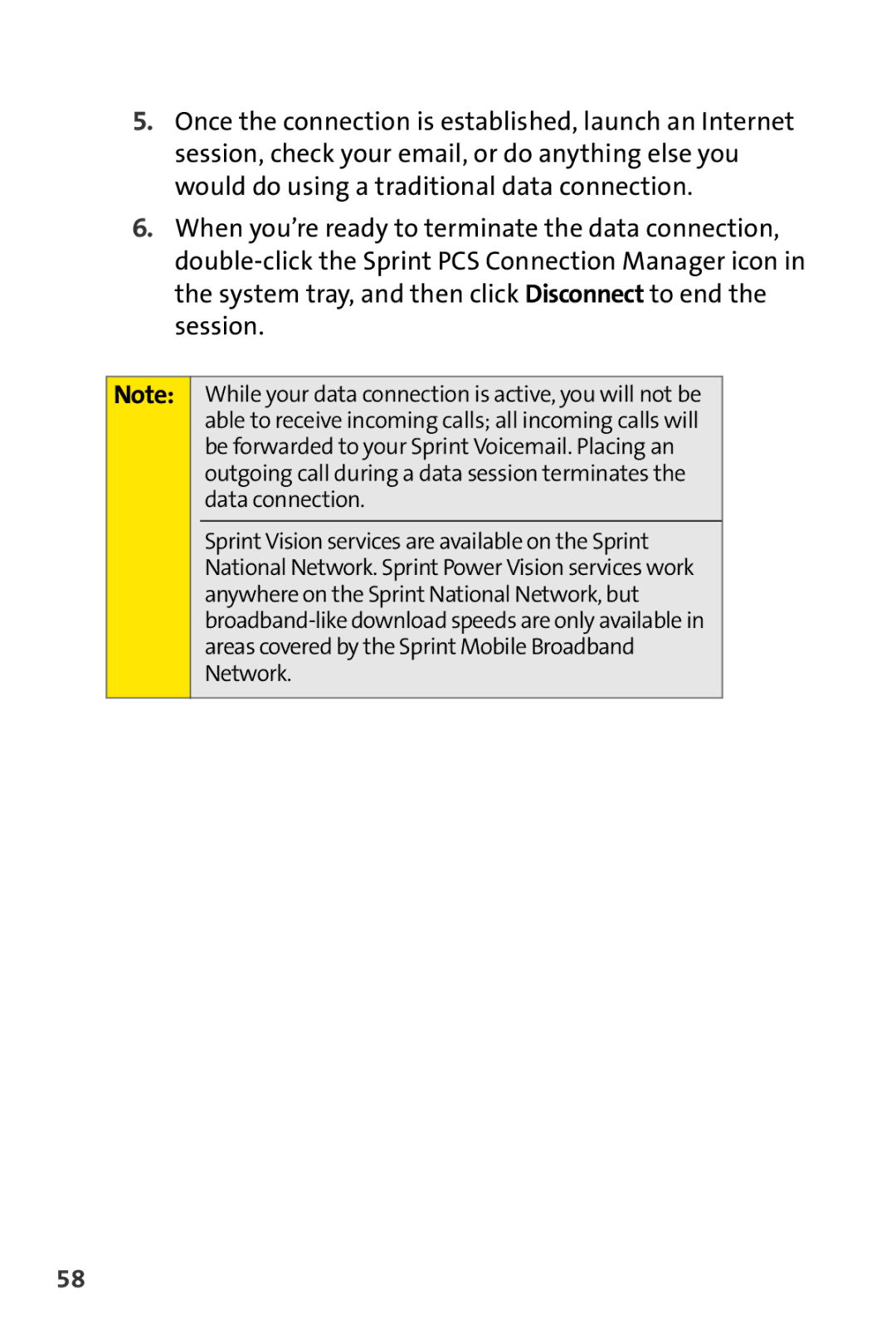 Sprint Nextel CRT Television manual 