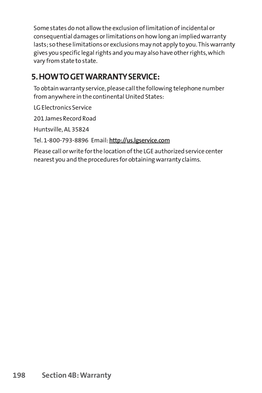 Sprint Nextel H 11/07 manual Howtogetwarrantyservice 