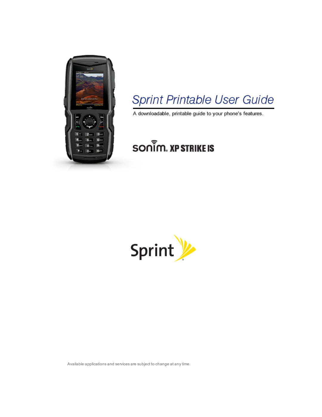 Sprint Nextel IS manual 