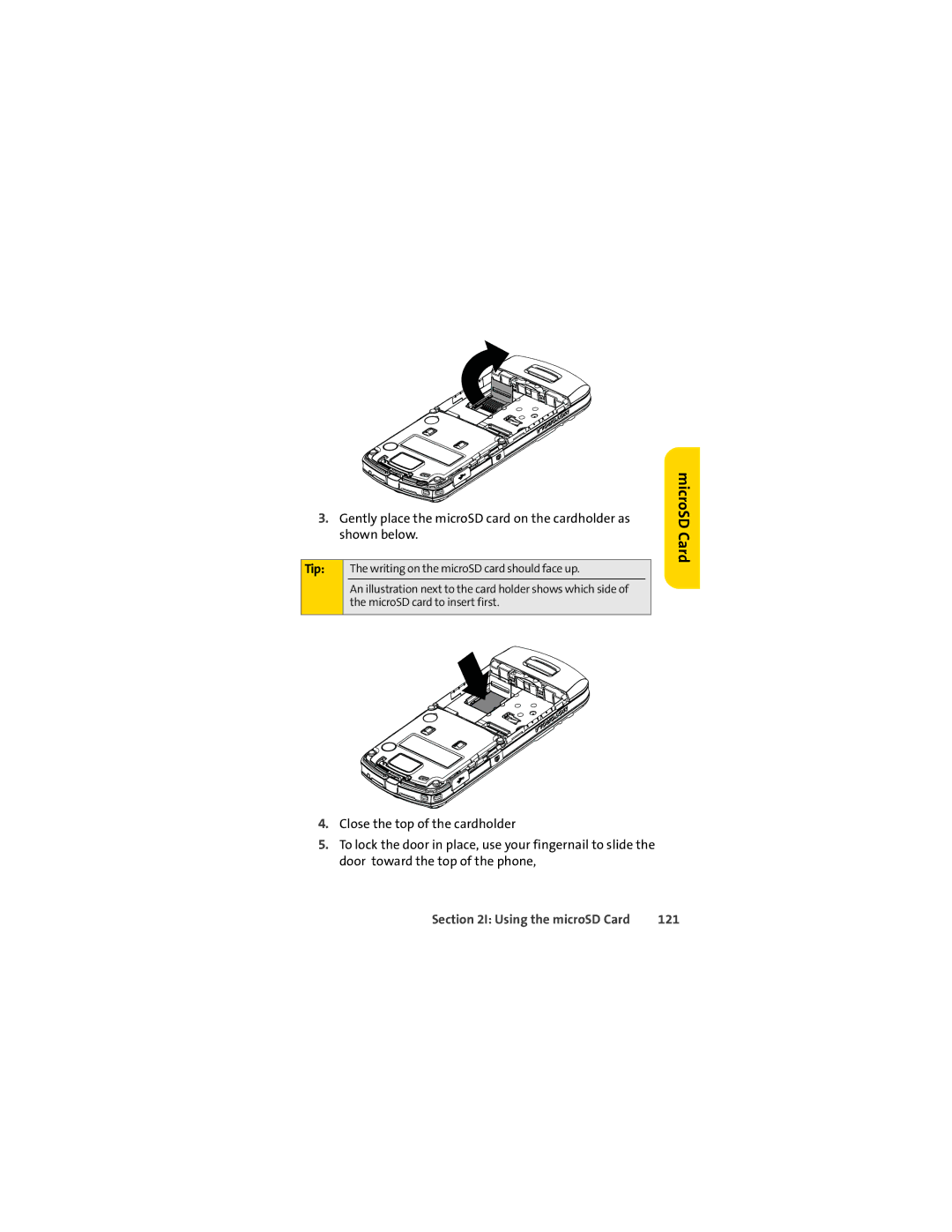 Sprint Nextel L7C manual Tip, 121 