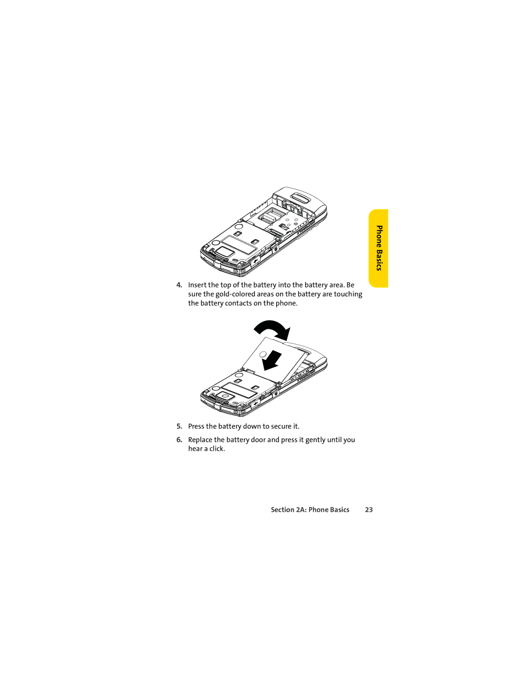 Sprint Nextel L7C manual Phone Basics 