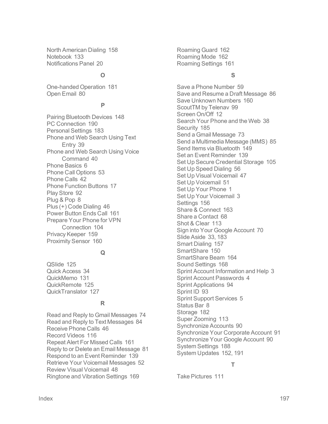 Sprint Nextel LG G2 manual 