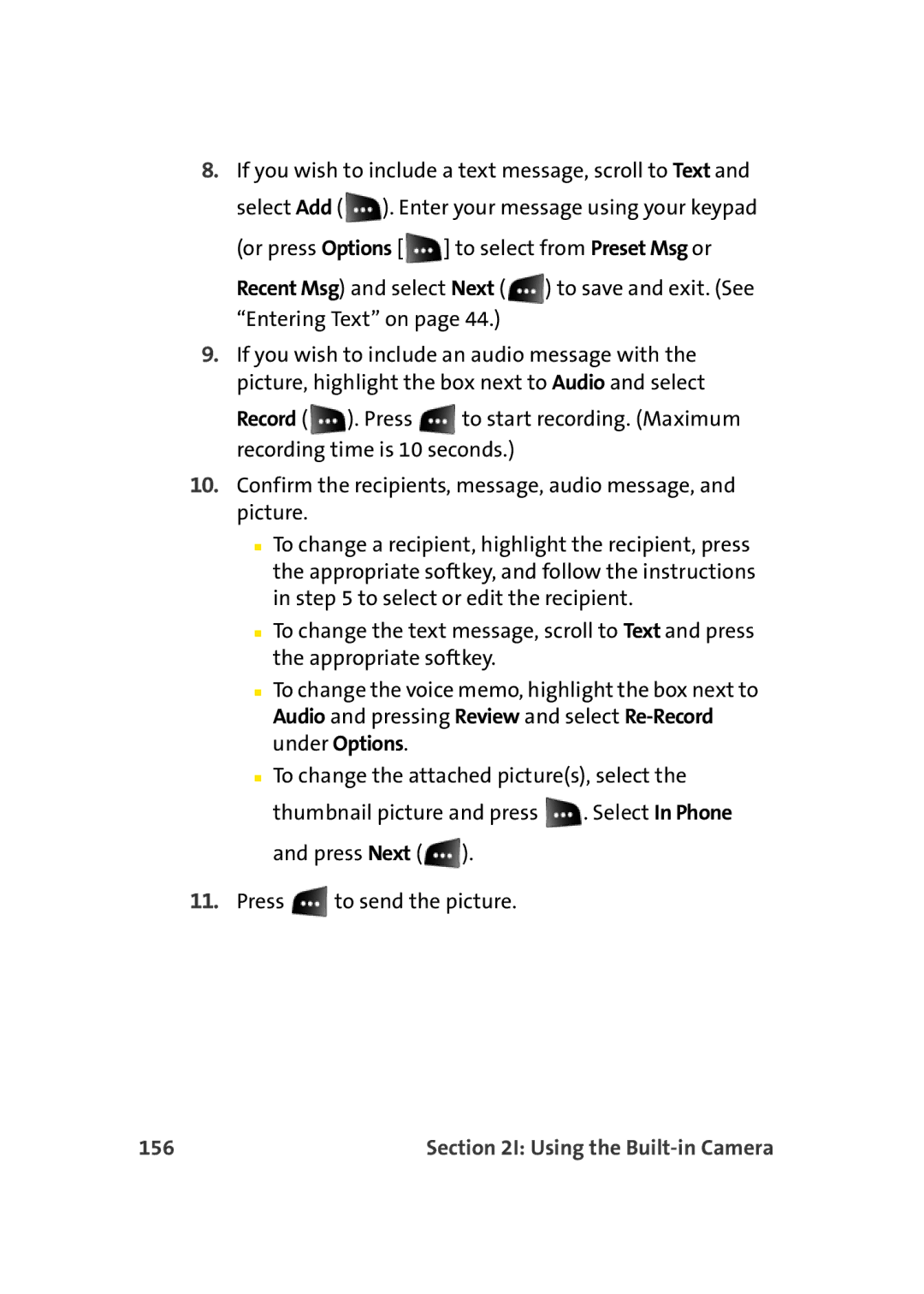 Sprint Nextel M500 manual 156 