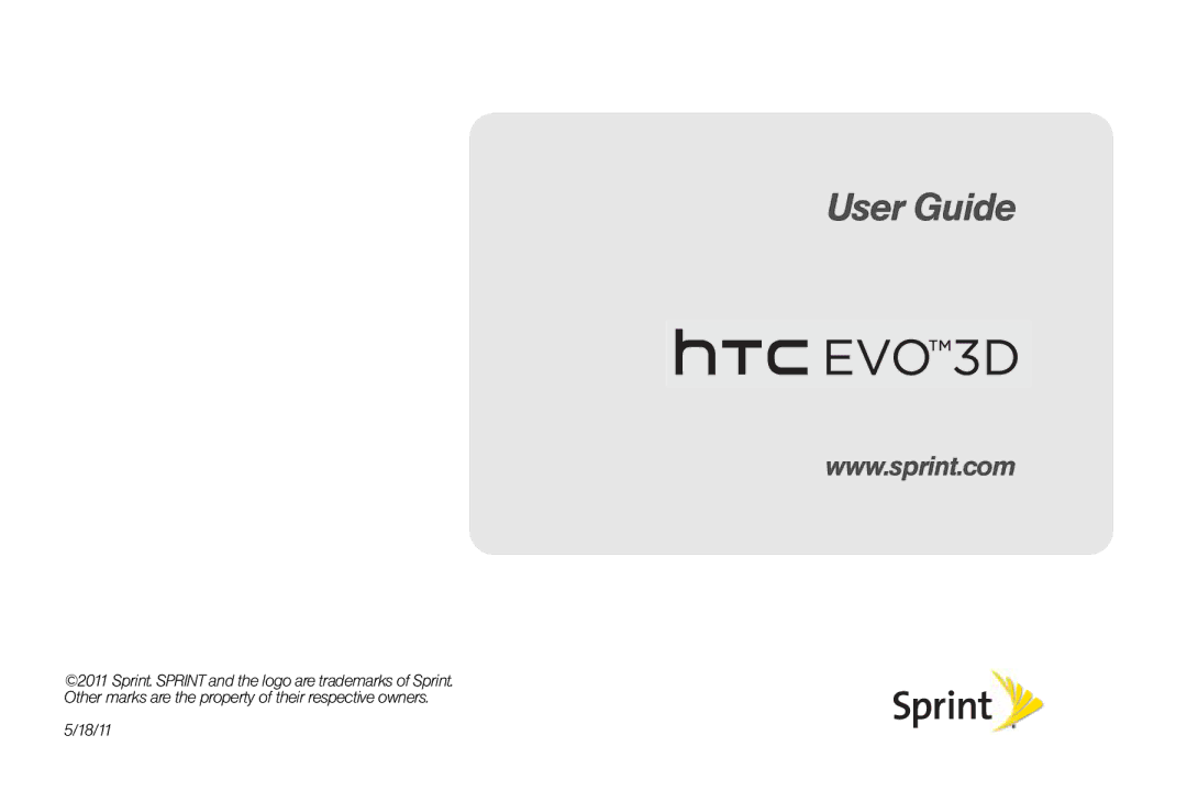 Sprint Nextel PG86100 manual User Guide, 18/11 