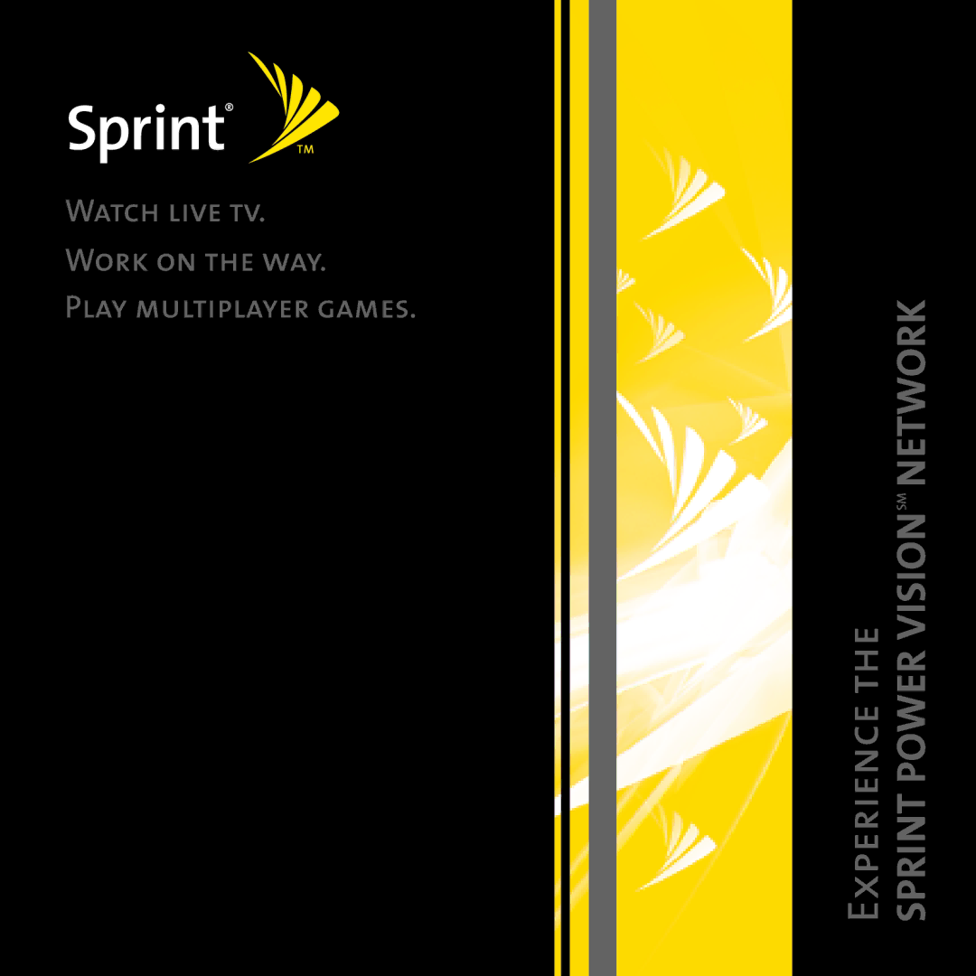 Sprint Nextel Play Multiplayer Games manual 