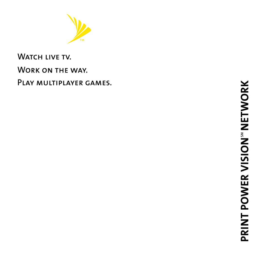 Sprint Nextel Play Multiplayer Games manual 