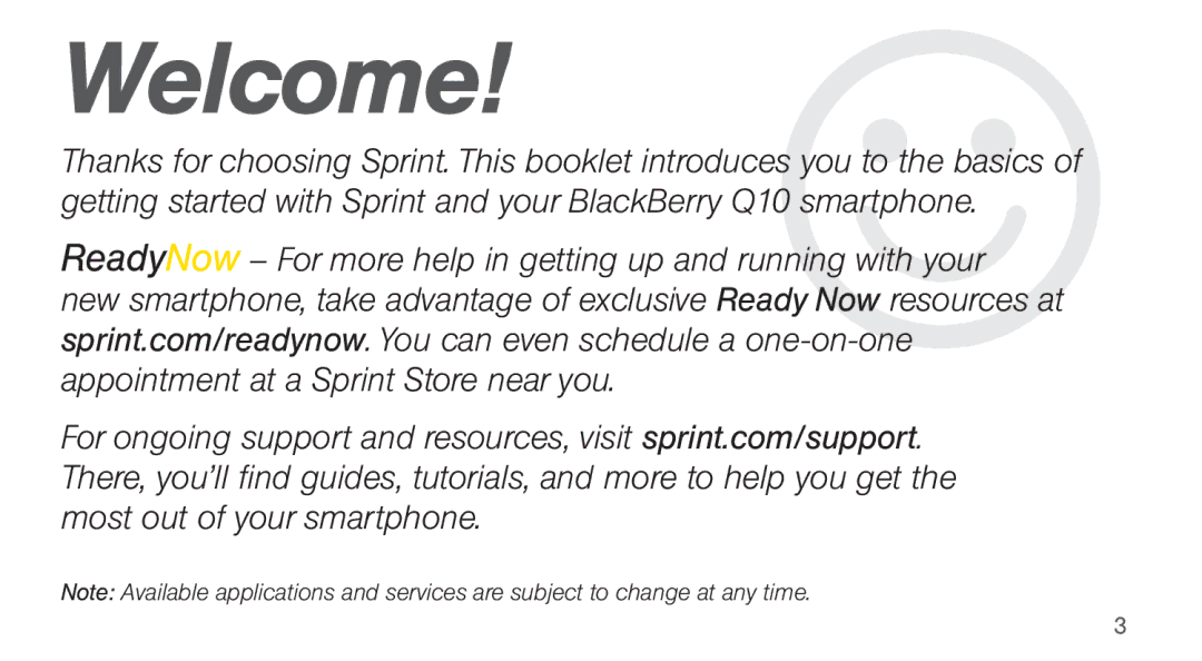 Sprint Nextel Q10 manual 