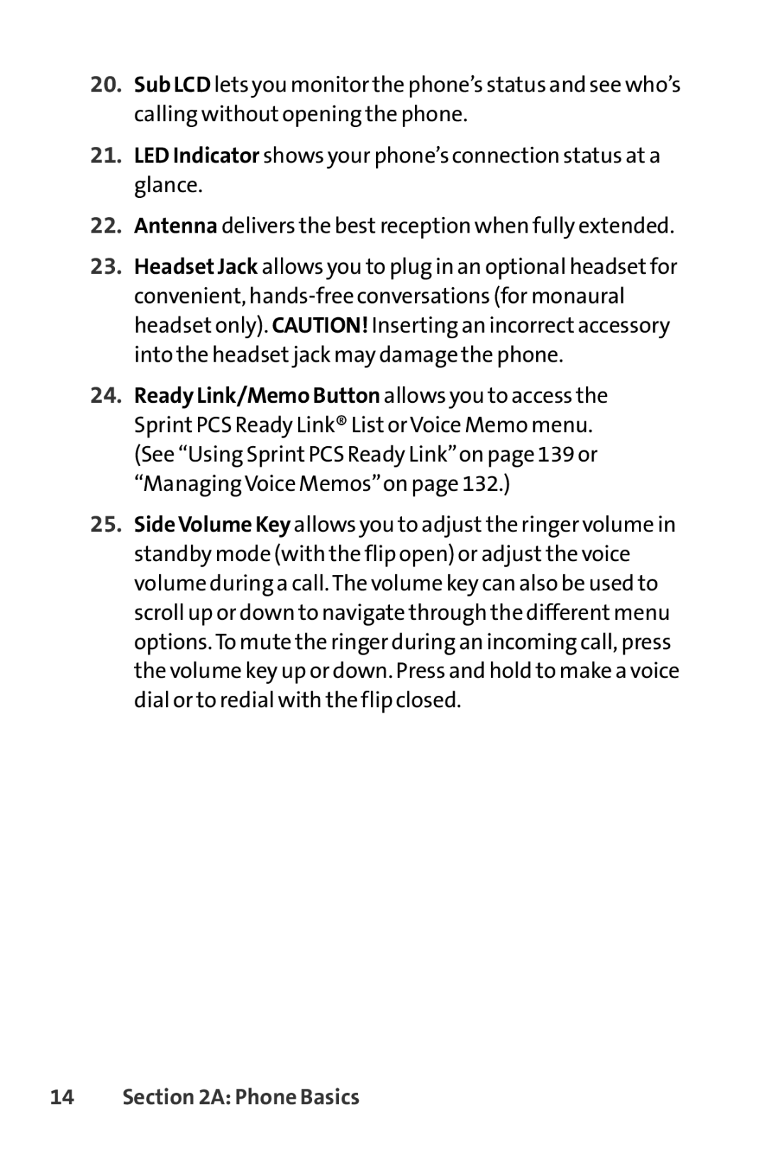 Sprint Nextel SCP-7000 manual Phone Basics 