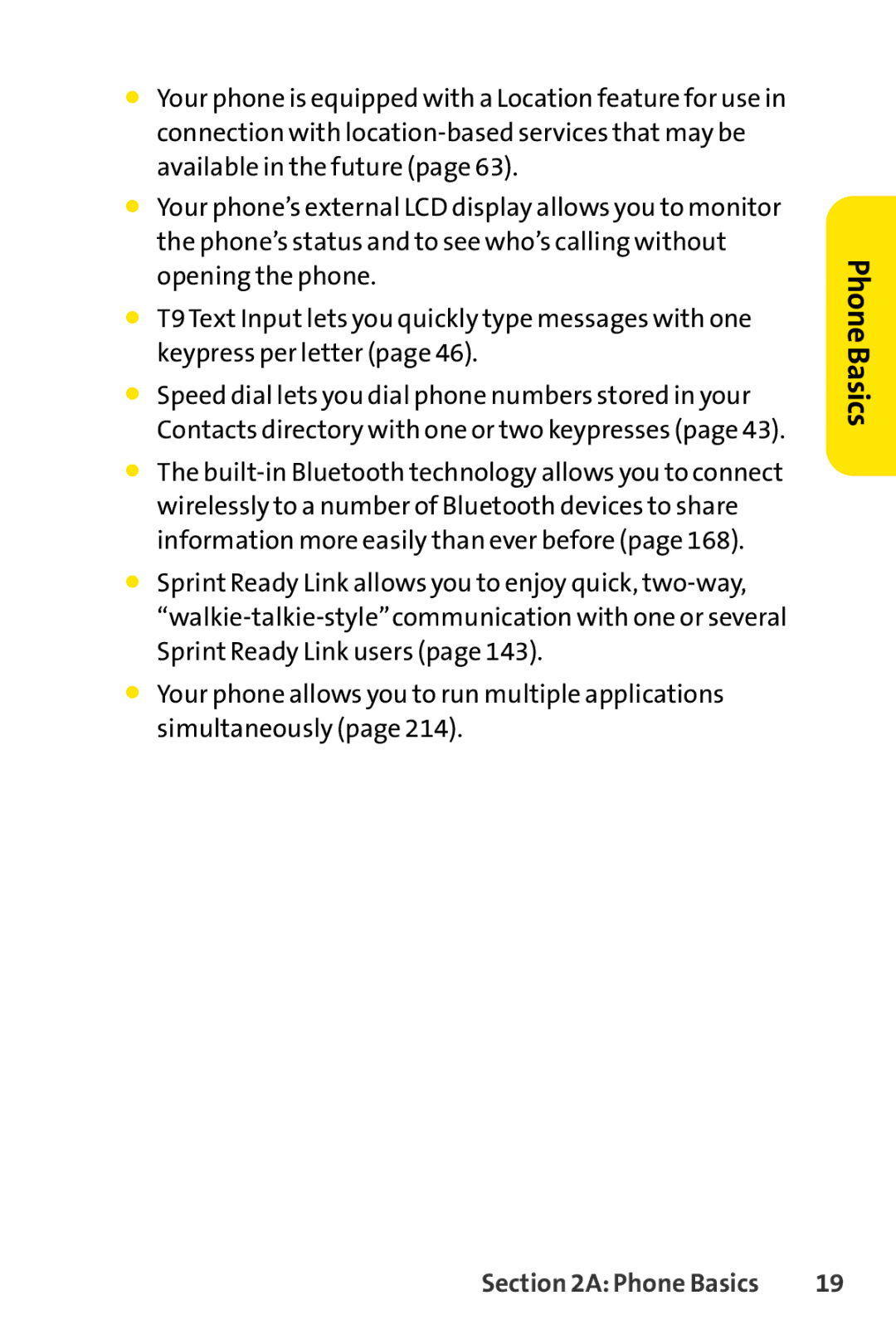 Sprint Nextel SCP-7050 manual Phone Basics 