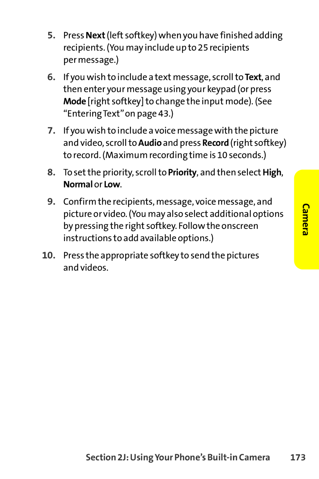 Sprint Nextel SCP-8400 manual 173 