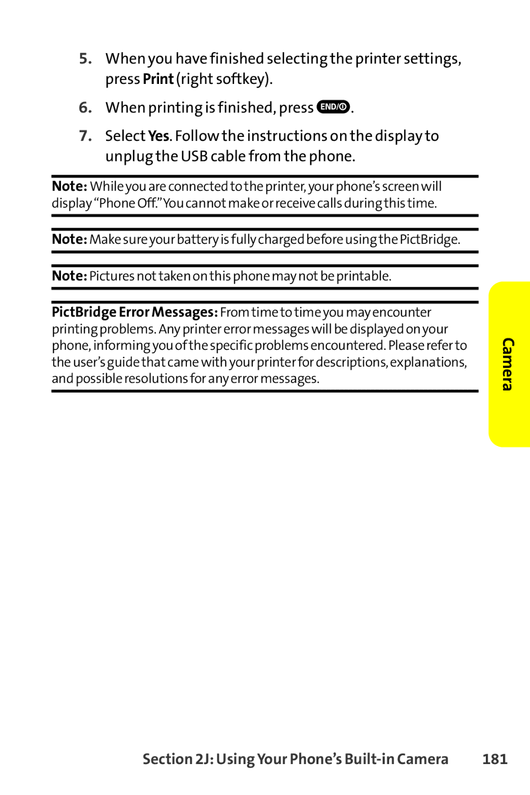 Sprint Nextel SCP-8400 manual 181 