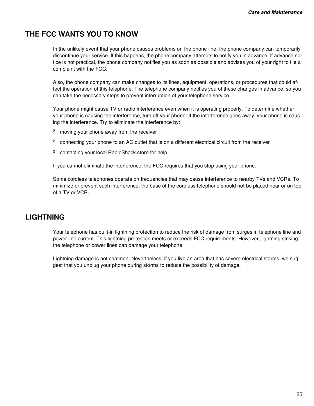 Sprint Nextel SP-515 owner manual FCC Wants YOU to Know, Lightning 