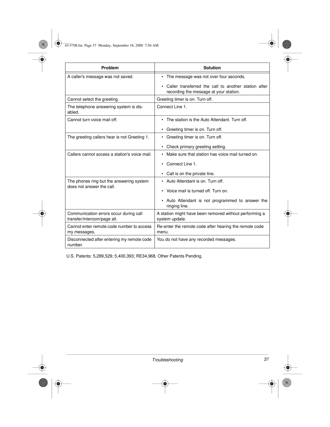 Sprint Nextel SP7084 owner manual Troubleshooting 