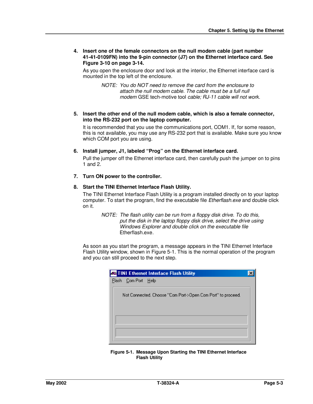 SPX Cooling Technologies CS4000 manual Setting Up the Ethernet 