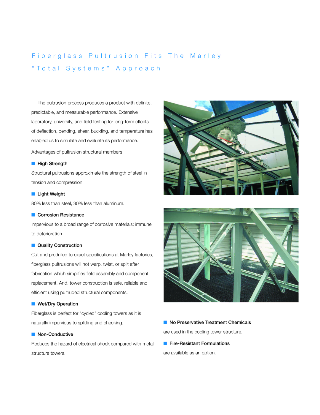 SPX Cooling Technologies F400 manual 