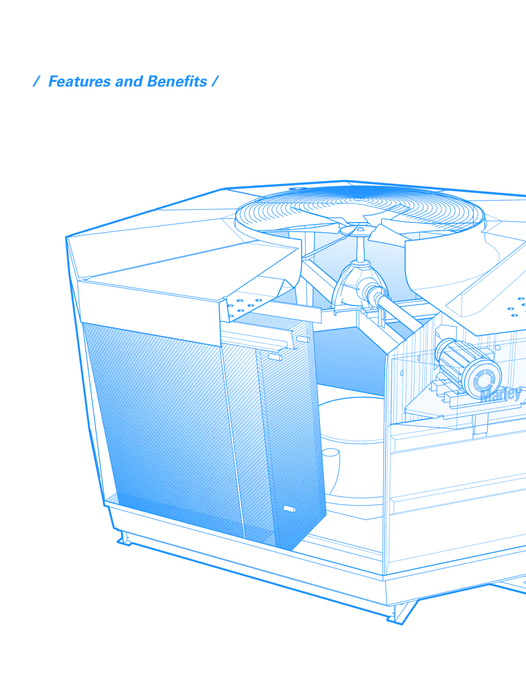 SPX Cooling Technologies Marley QuadraFlow manual Features and Benefits 