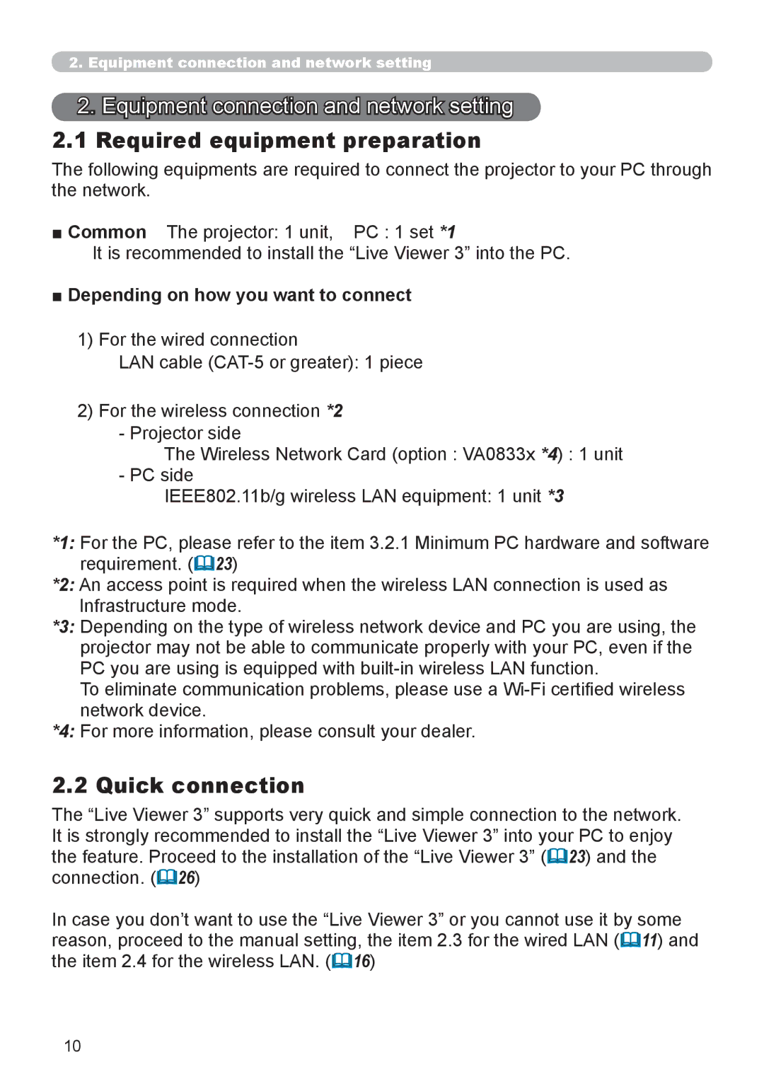 SRS Labs 8953H user manual Required equipment preparation, Quick connection, Depending on how you want to connect 