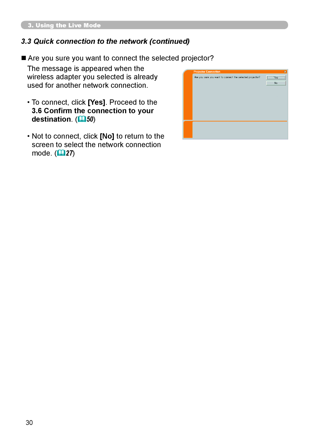 SRS Labs 8953H user manual Confirm the connection to your destination. &50 