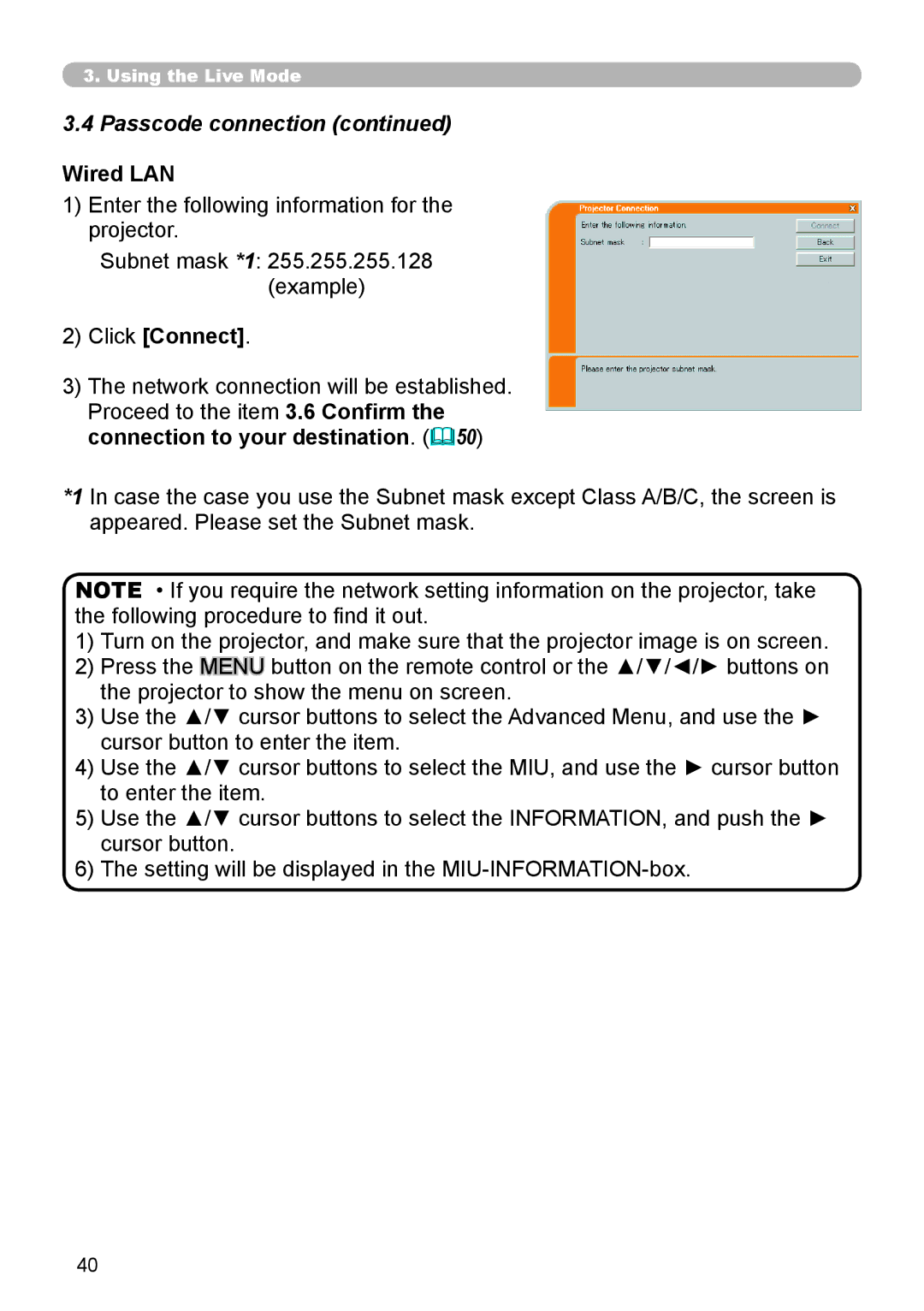 SRS Labs 8953H user manual Wired LAN 